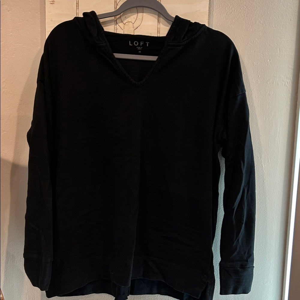 LOFT Classic Black Hoodie